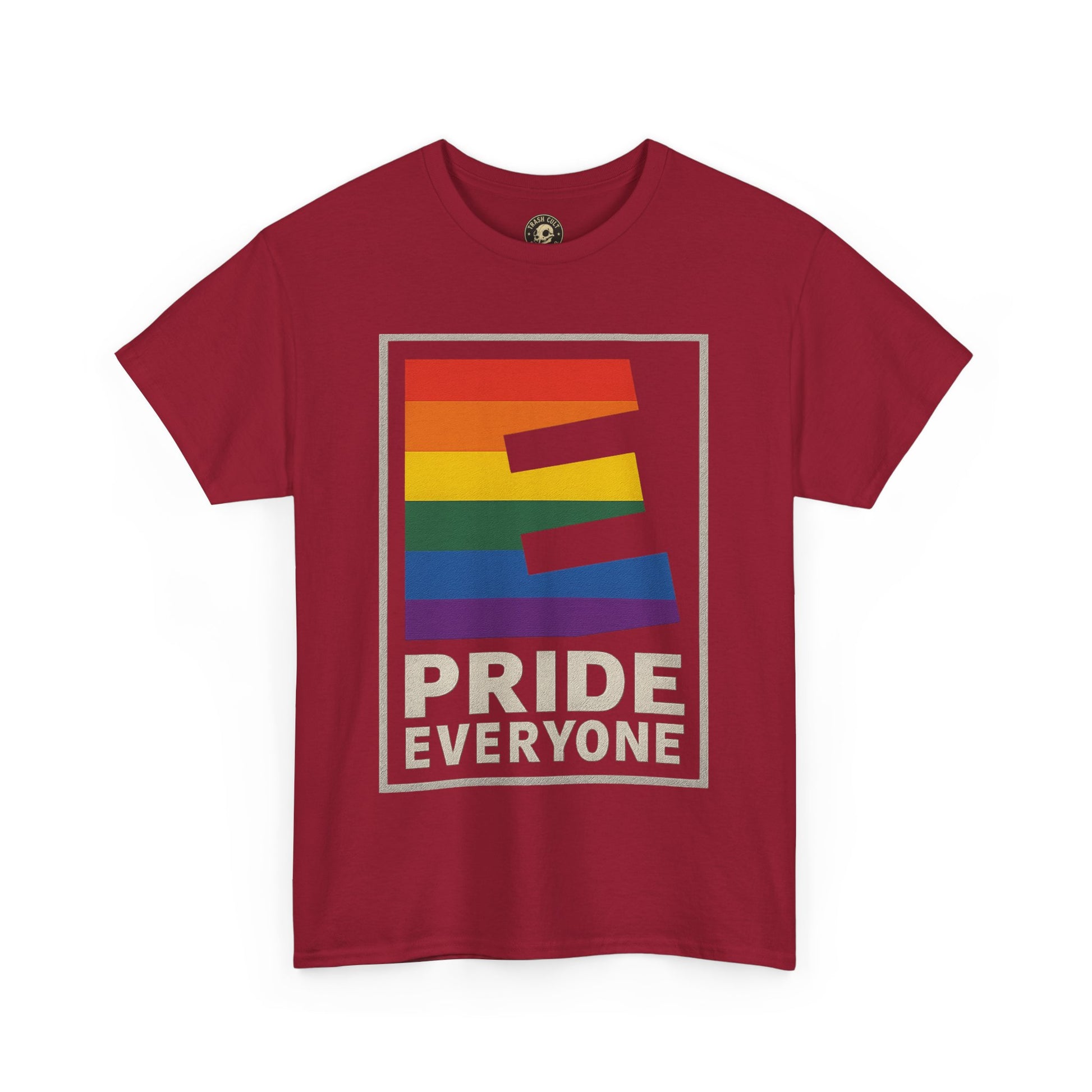 Pride “E for Everyone” T-Shirt – LGBTQ+ Inclusivity Graphic | Gildan 5000