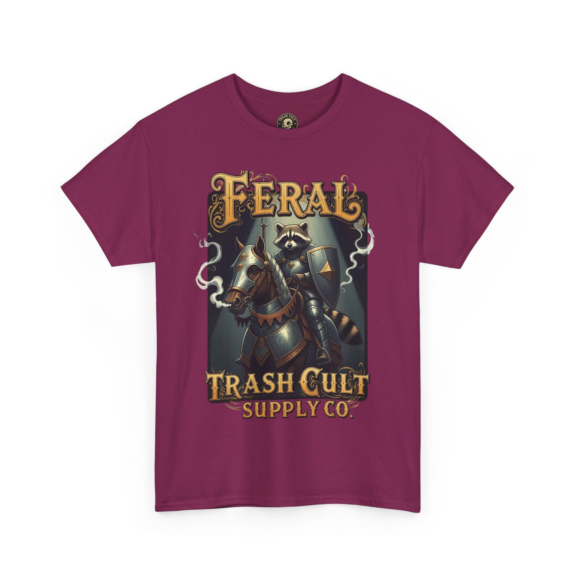Feral Trash Cult Tee, Unisex Graphic Tee, Cool T-Shirt, Unique Funny Apparel, Gift for Eco Warriors, Casual Wear, Festival Clothing