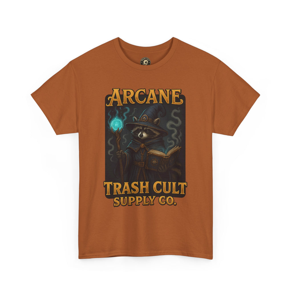 Arcane Trash Cult Unisex Heavy Cotton Tee, Cult Merchandise, Witchy Style, Halloween Tee, Casual Everyday Wear