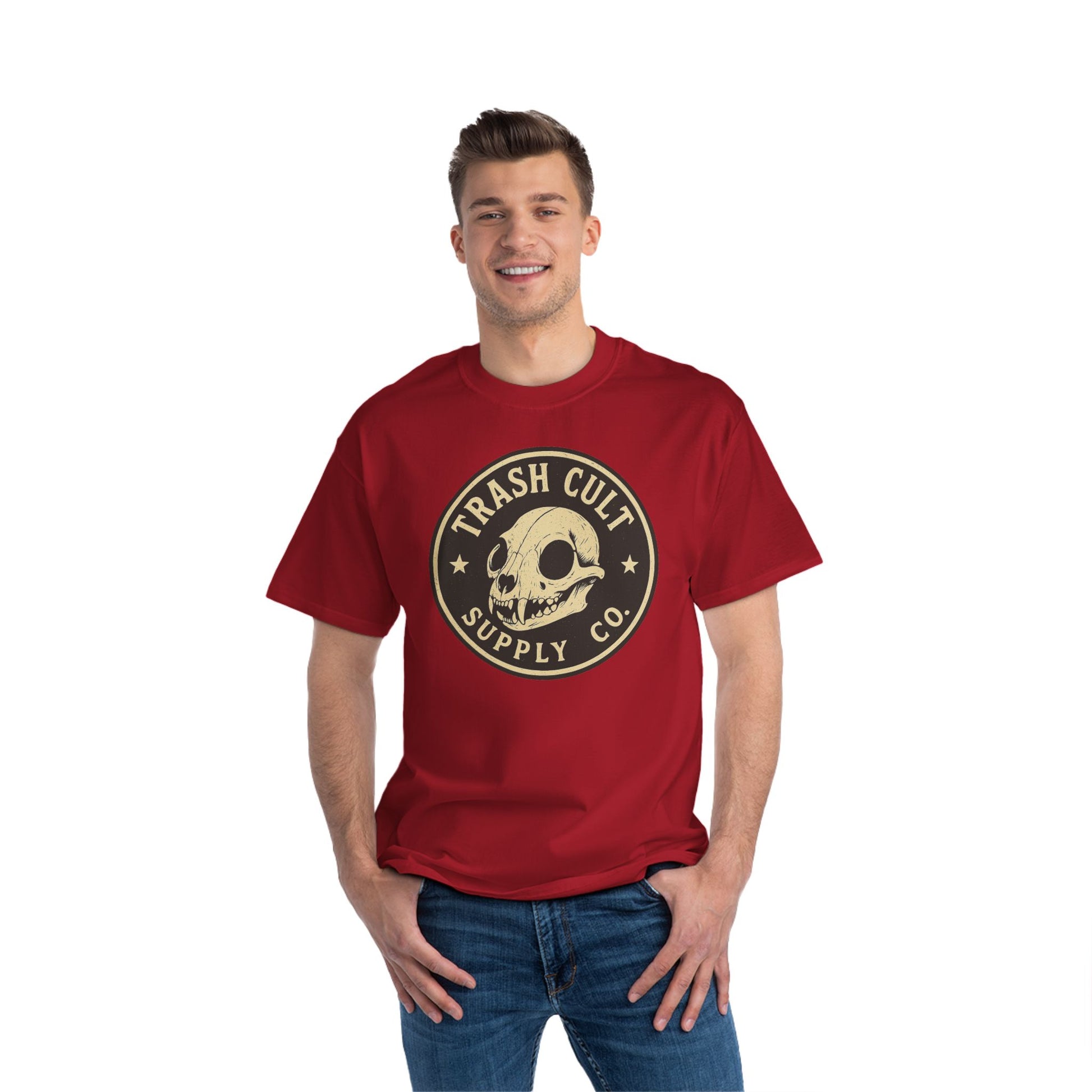 Armed Raccoon “I Identify as a F***ing Problem” T-Shirt – Trash Cult Supply Co.