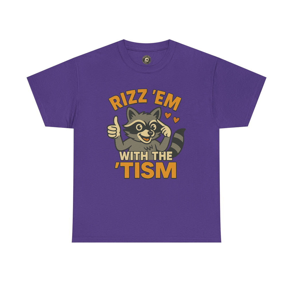 Rizz ’Em With the ’Tism T-Shirt – Funny Neurodivergent Graphic Tee for Bold Personalities