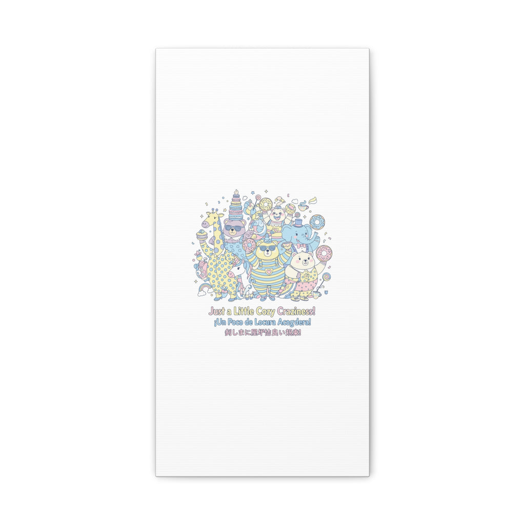 Cozy Craziness Canvas | mildly unhinged cute, whimsical weird