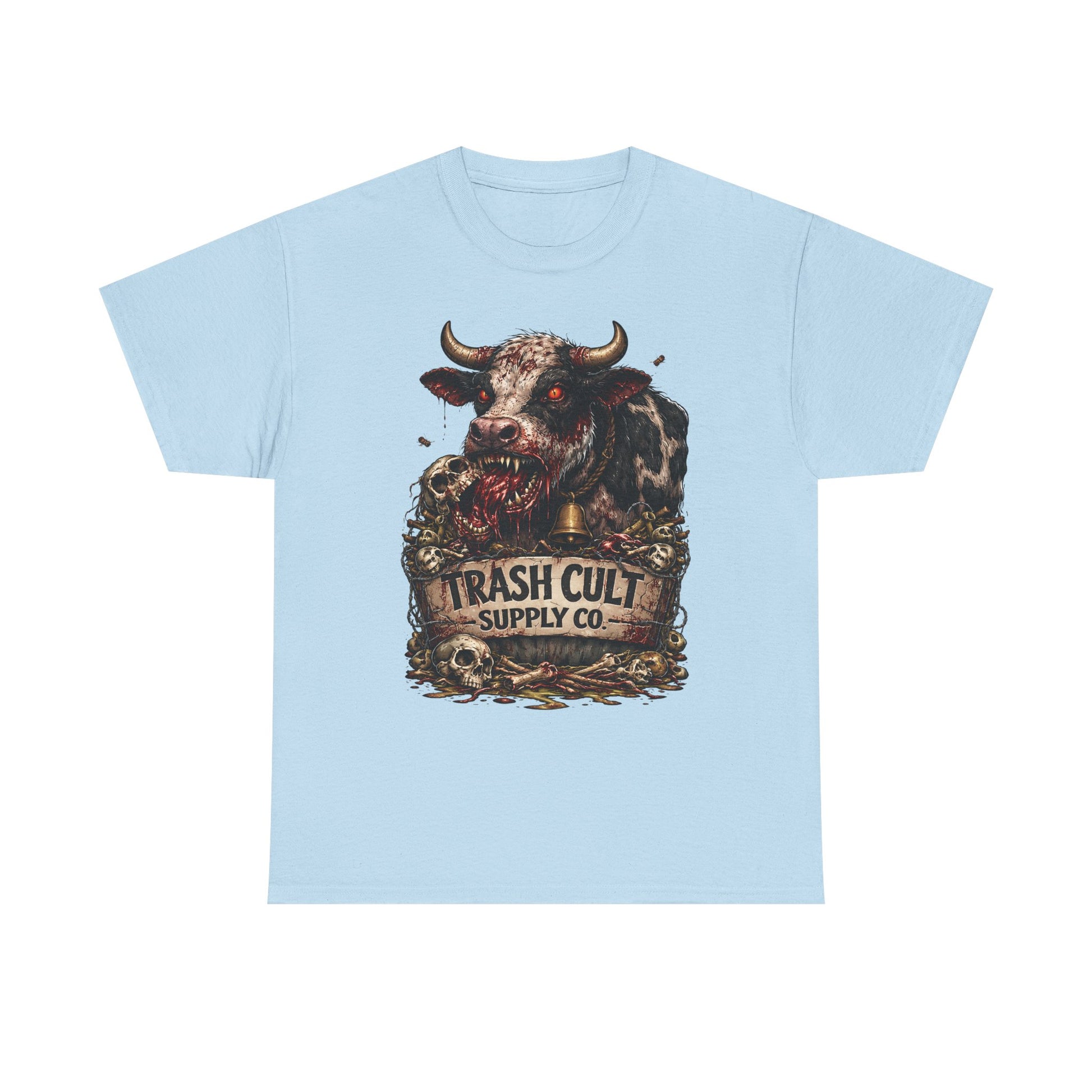 Trash Cult Supply Co. Cow Skull Tee