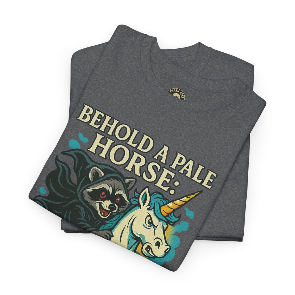 Behold a Pale Horse – Raccoon of Death Shirt | Gildan 5000 Unisex Tee