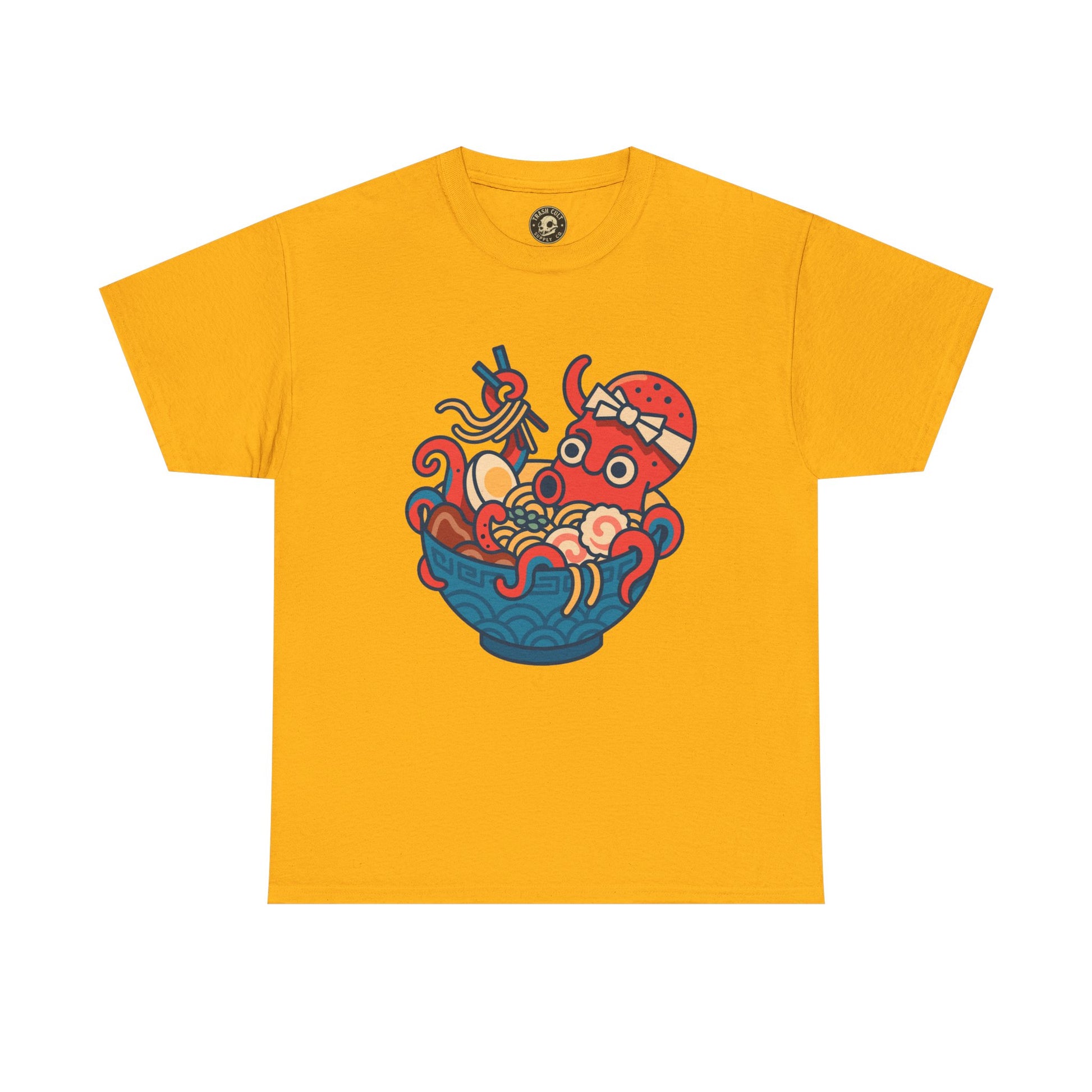 Octopus Ramen Bowl Shirt – Funny Japanese Noodle Graphic Tee