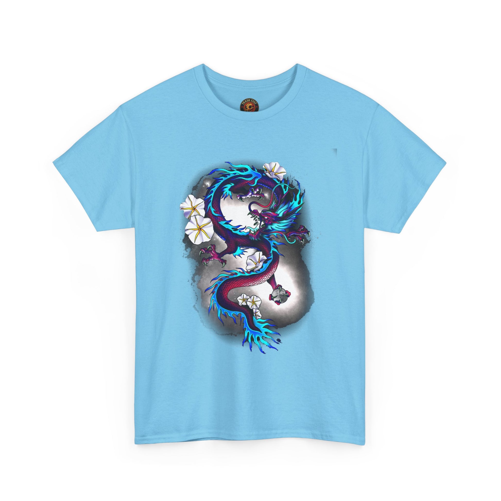 Electric Dragon Tattoo T-Shirt – Lara Davenport x Trash Cult Supply Co. Collab (Gildan 5000)