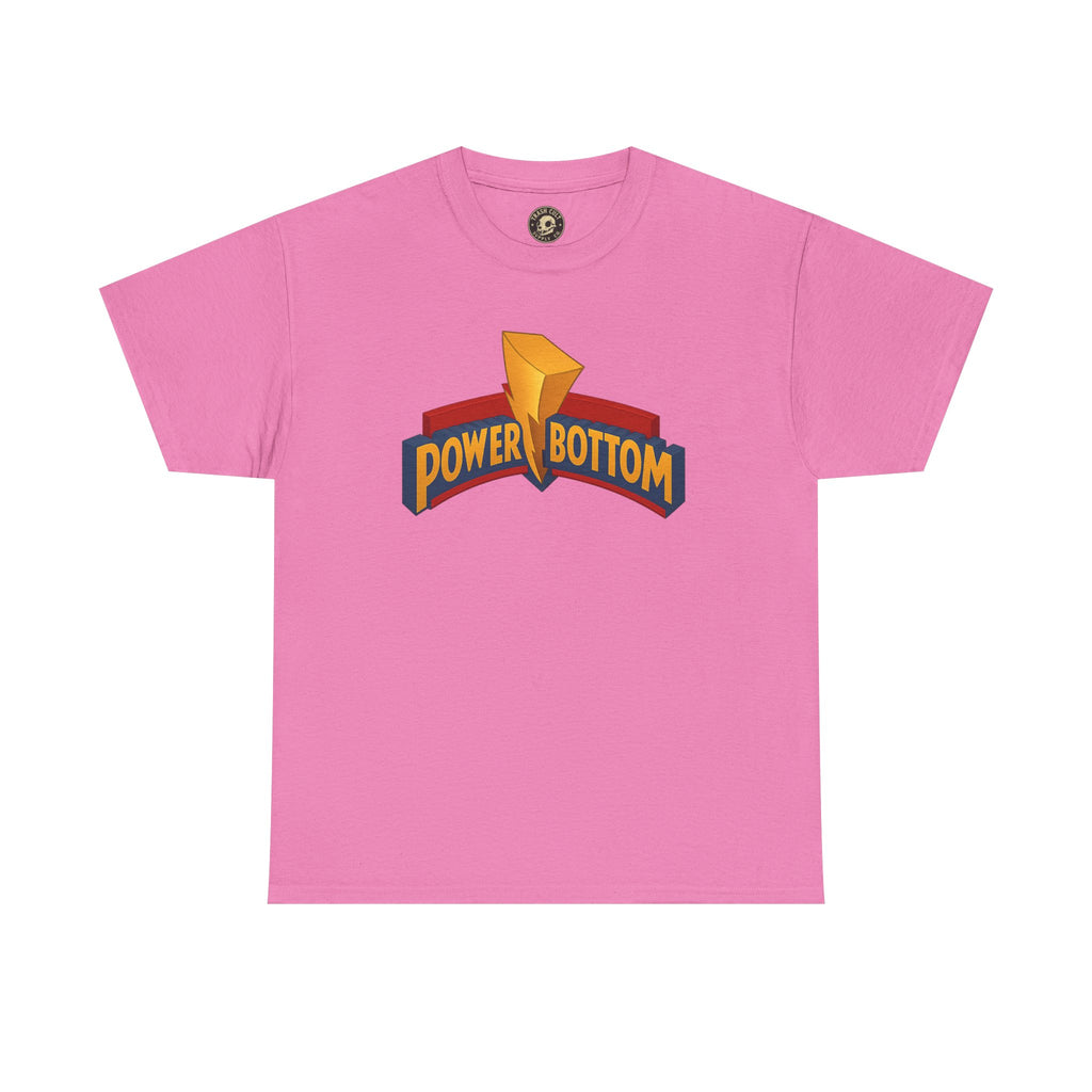 Power Bottom Vibes T-Shirt – Bold LGBTQ+ Pride Graphic Tee | Unisex Heavy Cotton Empowerment Shirt