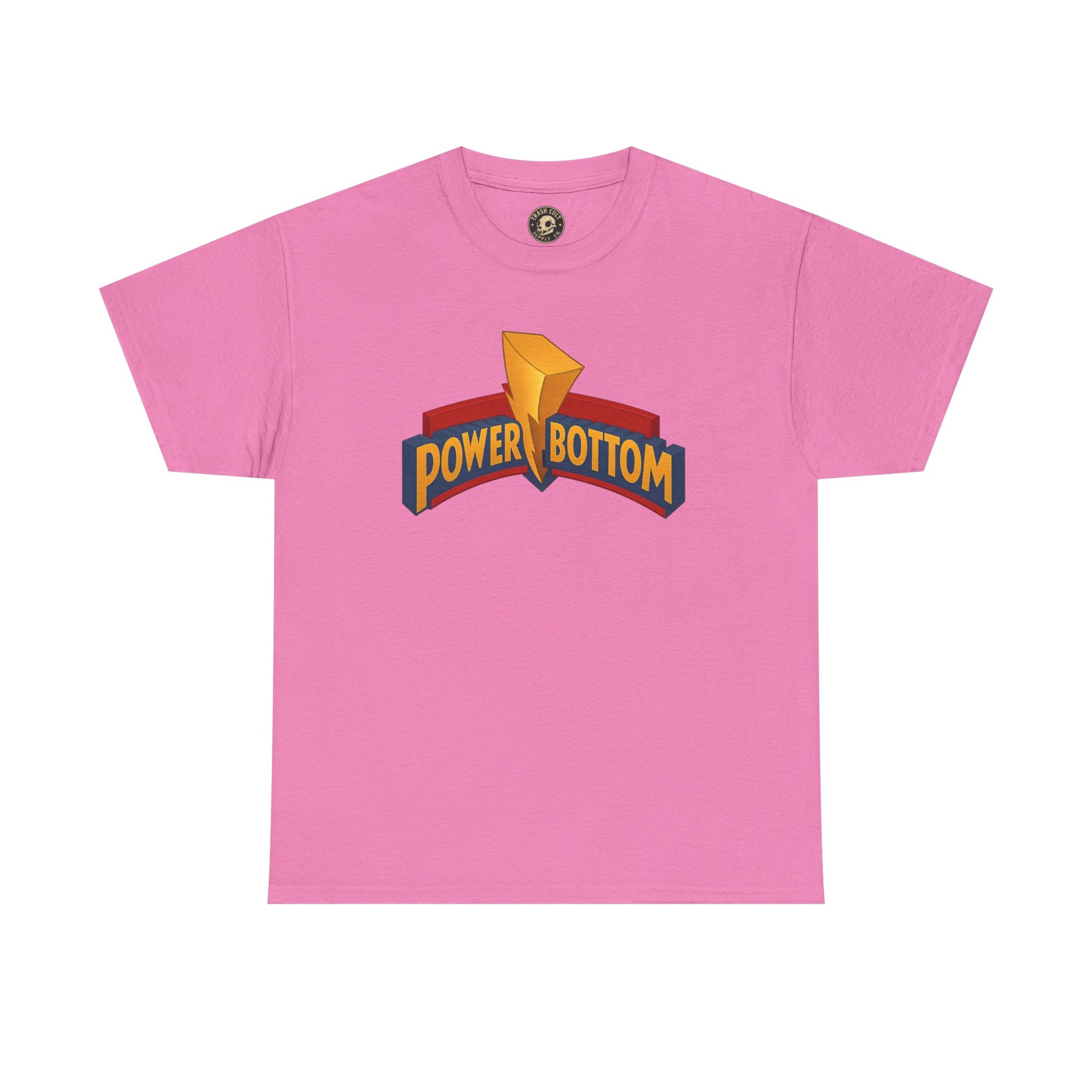 Power Bottom Vibes T-Shirt – Bold LGBTQ+ Pride Graphic Tee | Unisex Heavy Cotton Empowerment Shirt
