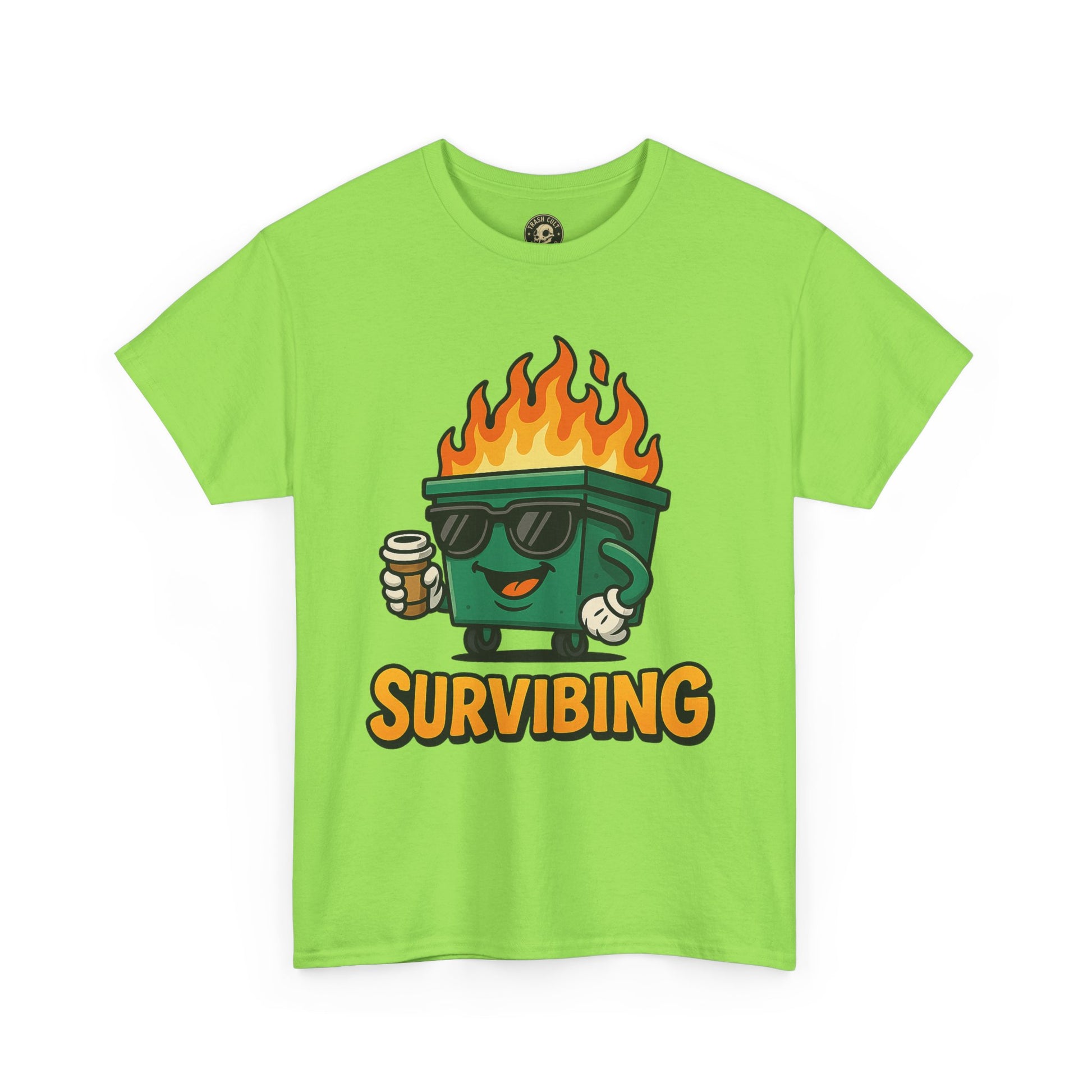 Survibing Shirt – High Visibility Safety Colors – Gildan 5000 Unisex Tee