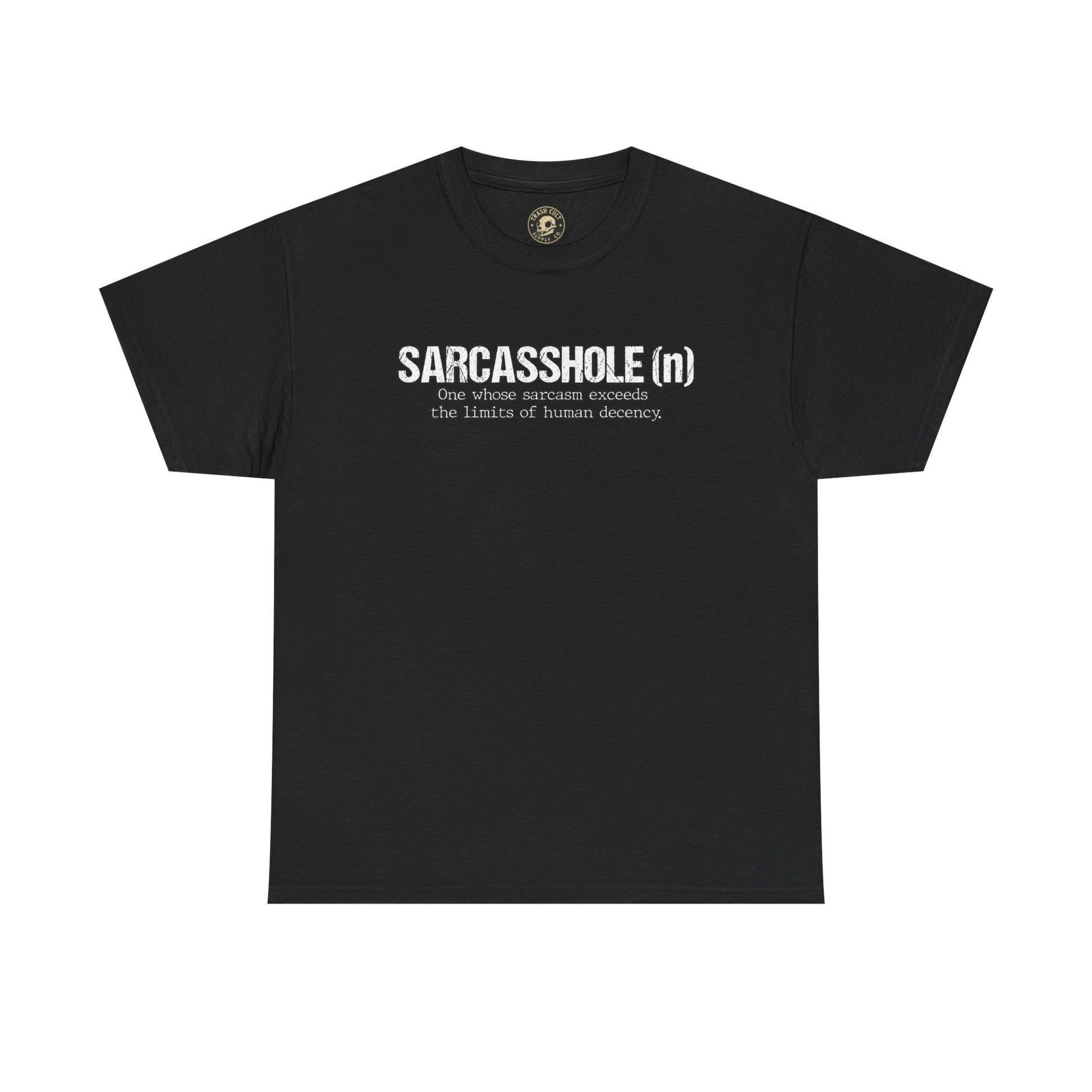 Sarcasshole Definition T-Shirt – Funny Sarcasm Graphic Tee