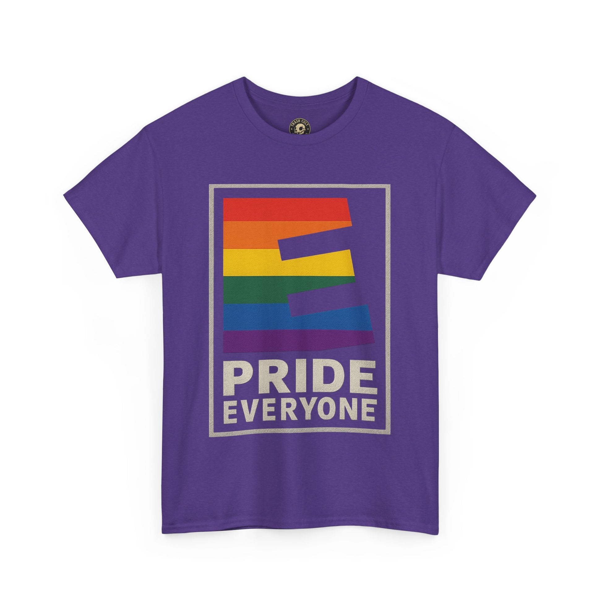 Pride “E for Everyone” T-Shirt – LGBTQ+ Inclusivity Graphic | Gildan 5000