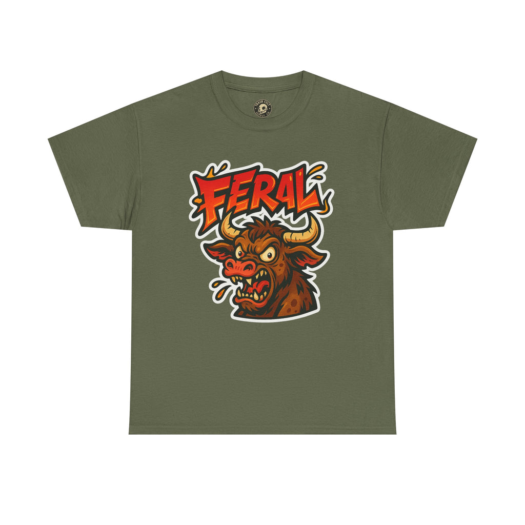 Feral Graphic Tee, Unisex T-Shirt for Animal Lovers, Casual Wear, Birthday Gift, Unique Design, Everyday Style