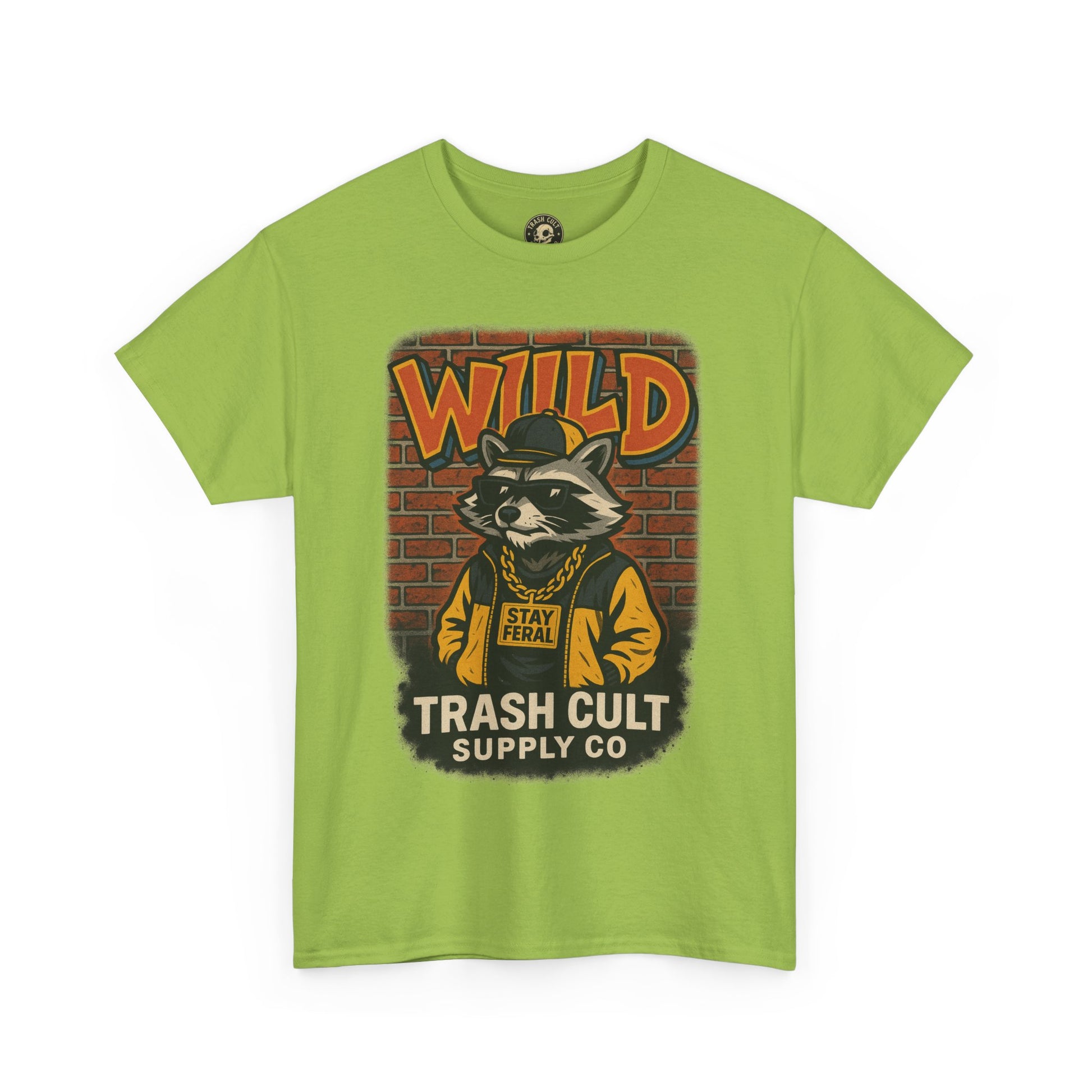 Wild Trash Cult Unisex Tee, Retro Animal T-Shirt, Graphic Tee, Eco-Conscious Apparel, Gift for Nature Lovers, Casual Streetwear