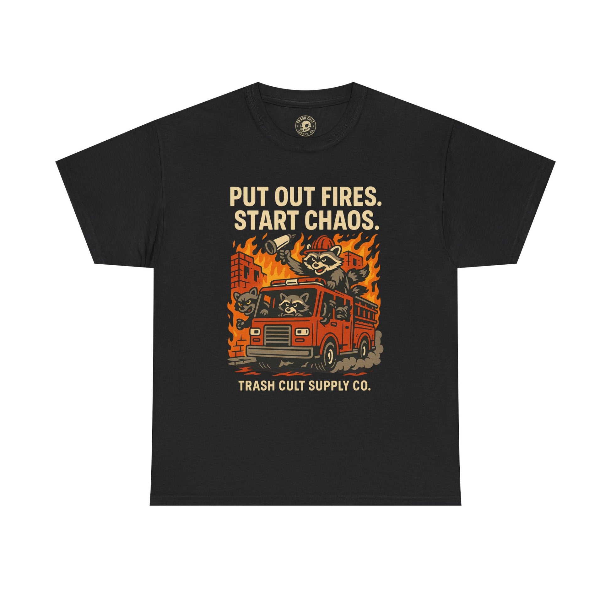 Put Out Fires Start Chaos Unisex Heavy Cotton Tee | Funny Firefighter Shirt | Casual Wear | Gift for Firefighter Lovers, Firefighter [...]
