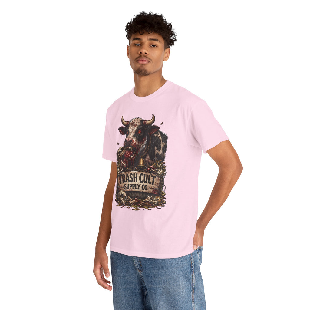 Trash Cult Supply Co. Cow Skull Tee