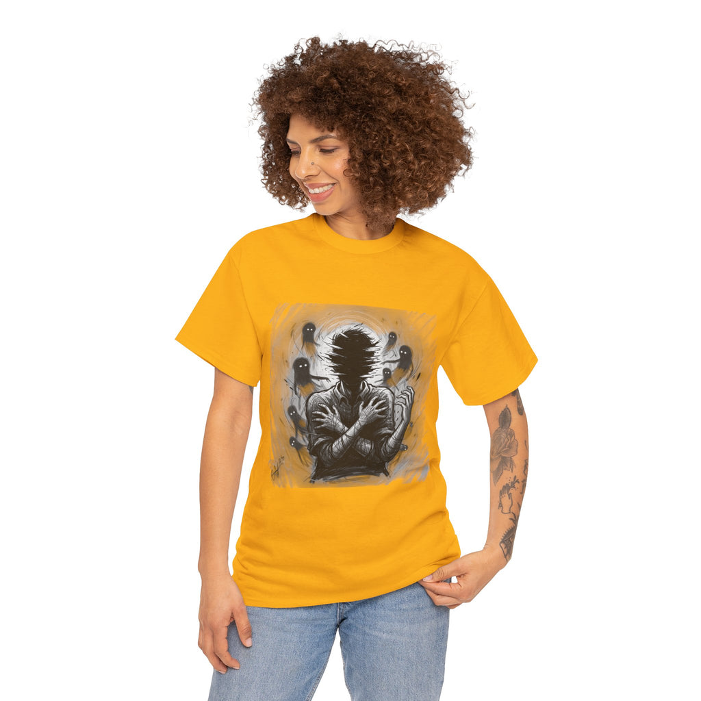 Xian Allen x Trash Cult Shirt – “Don’t Let Them In” | Ghost Spiral Emotional Horror Tee