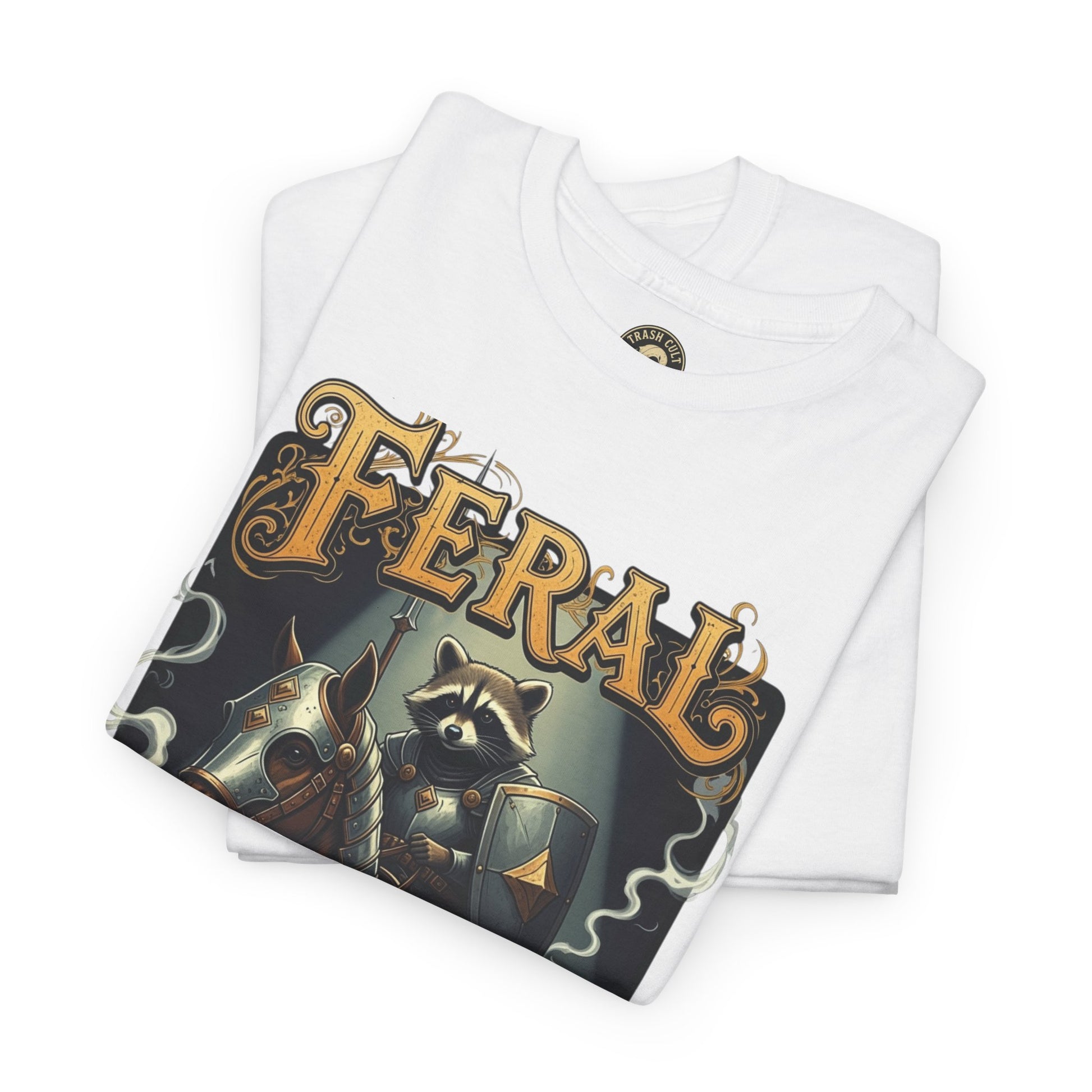 Feral Trash Cult Tee, Unisex Graphic Tee, Cool T-Shirt, Unique Funny Apparel, Gift for Eco Warriors, Casual Wear, Festival Clothing