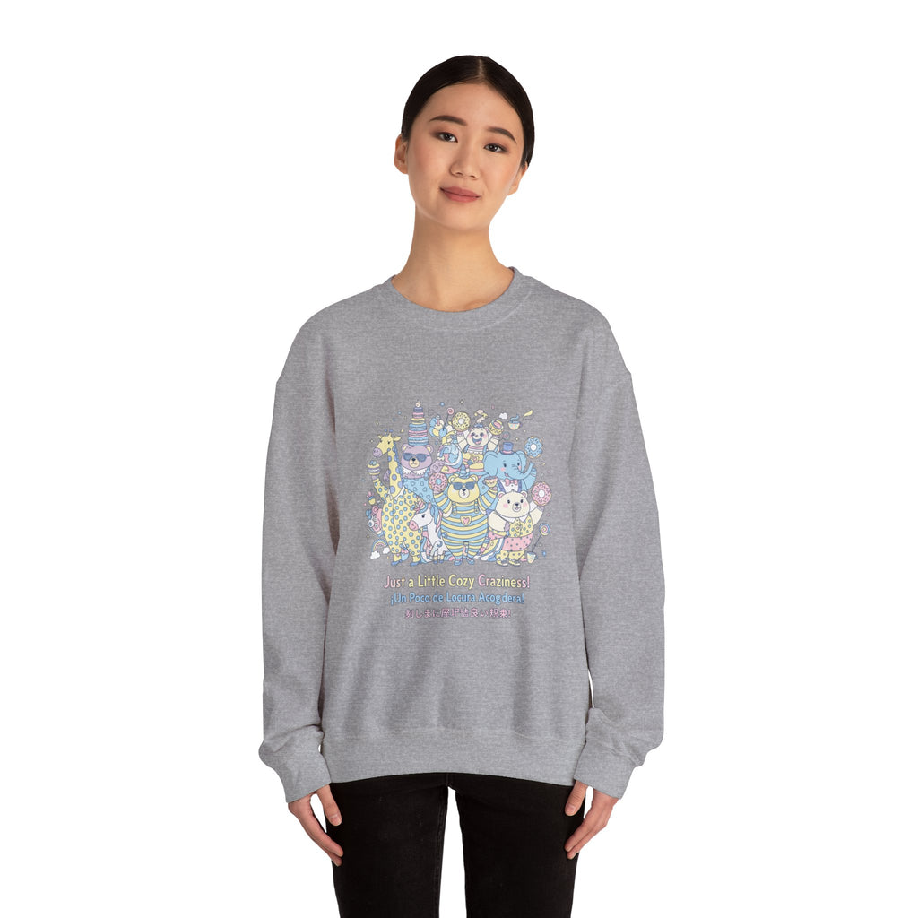 Cute Chaos Crewneck Sweatshirt | mildly unhinged, whimsical weird