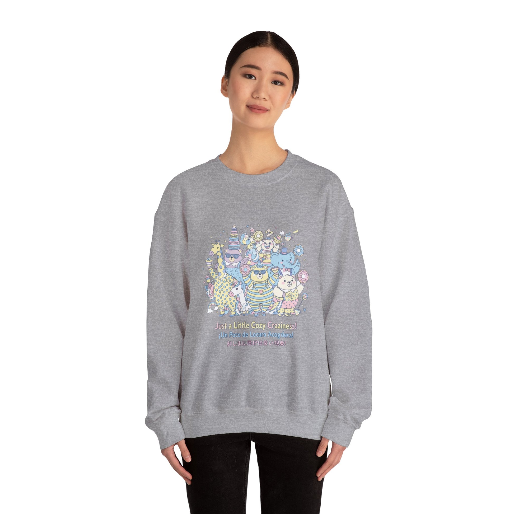 Cute Chaos Crewneck Sweatshirt | mildly unhinged, whimsical weird