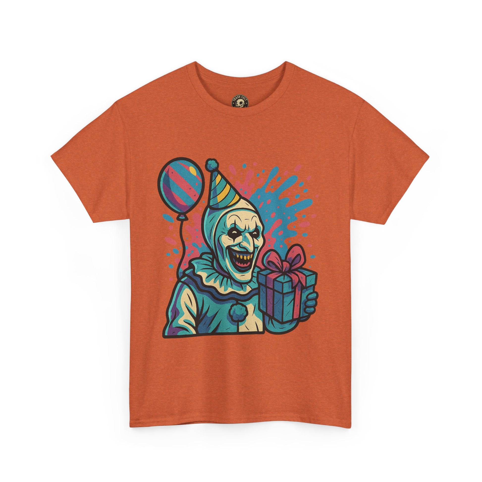 Art the Clown Birthday Shirt – New School Graffiti Horror Tee on Gildan 5000