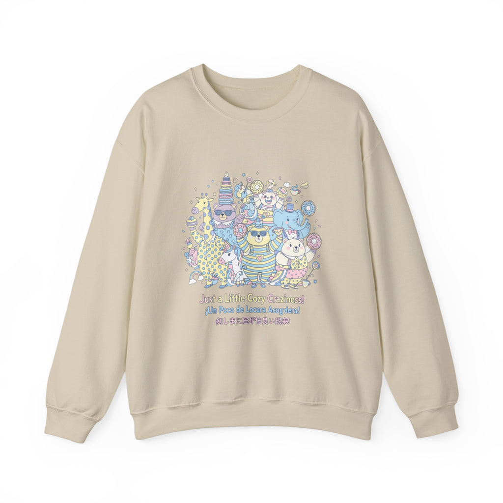 Cute Chaos Crewneck Sweatshirt | mildly unhinged, whimsical weird