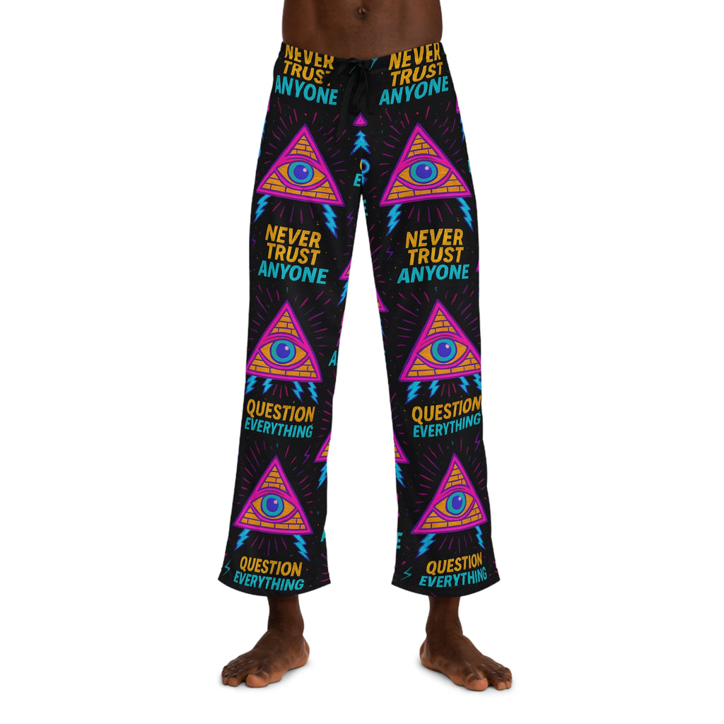 Don’t Trust Anyone – Men’s Limited Edition Pajama Pants | Illuminasty Drop