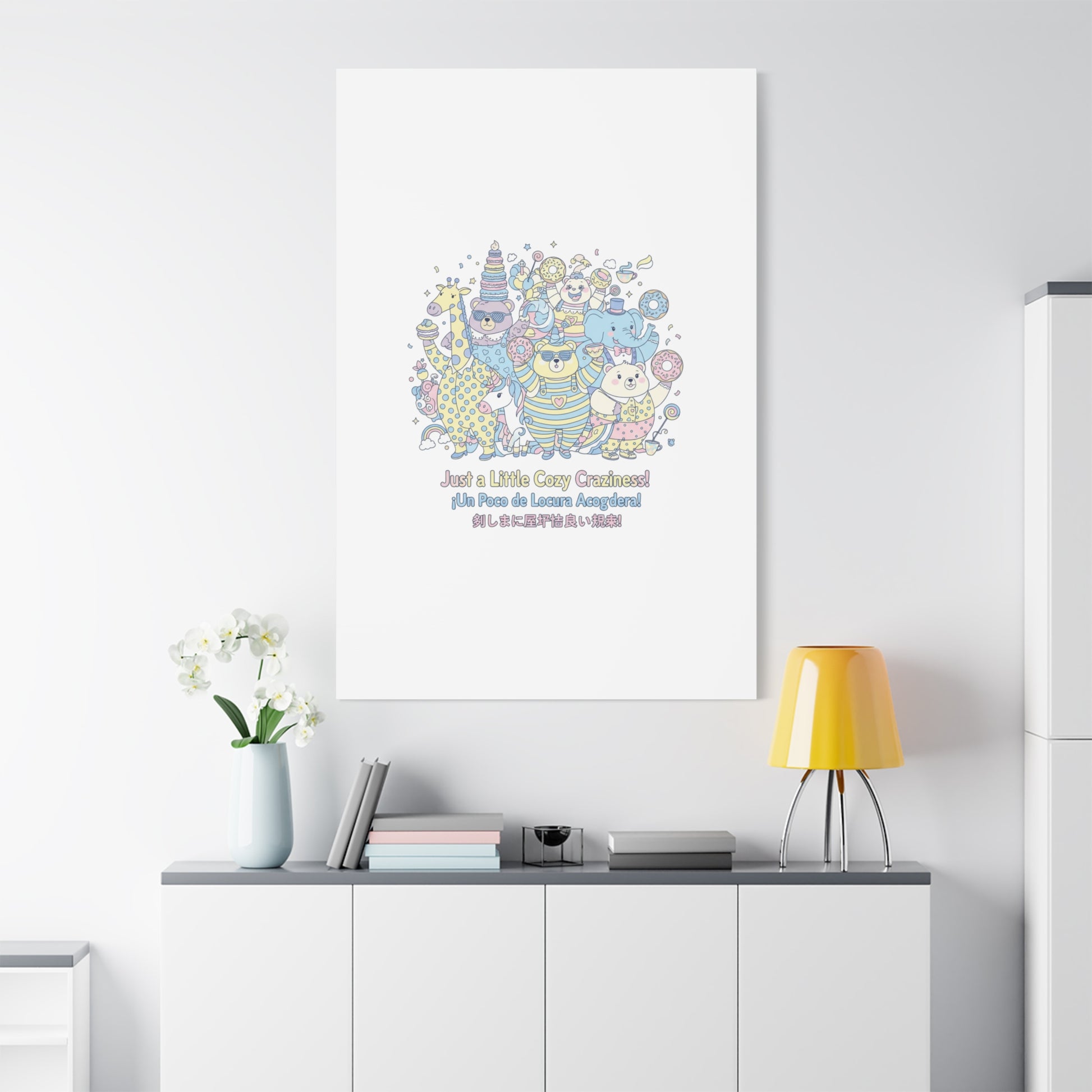 Cozy Craziness Canvas | mildly unhinged cute, whimsical weird