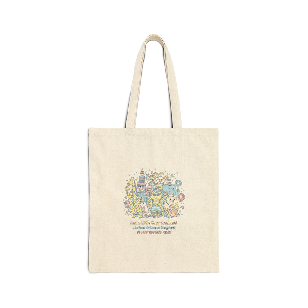 Whimsical Tiny Monsters Tote | cute irony, chaotic kawaii
