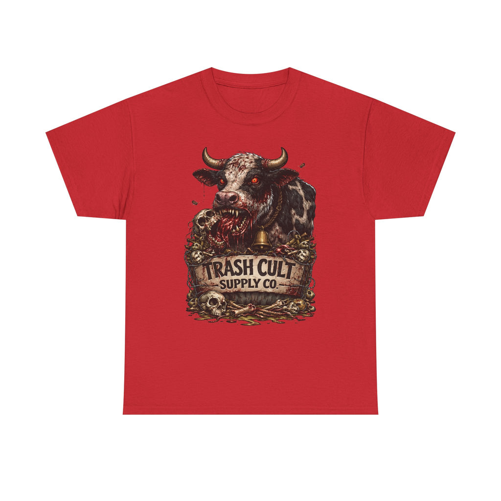 Trash Cult Supply Co. Cow Skull Tee
