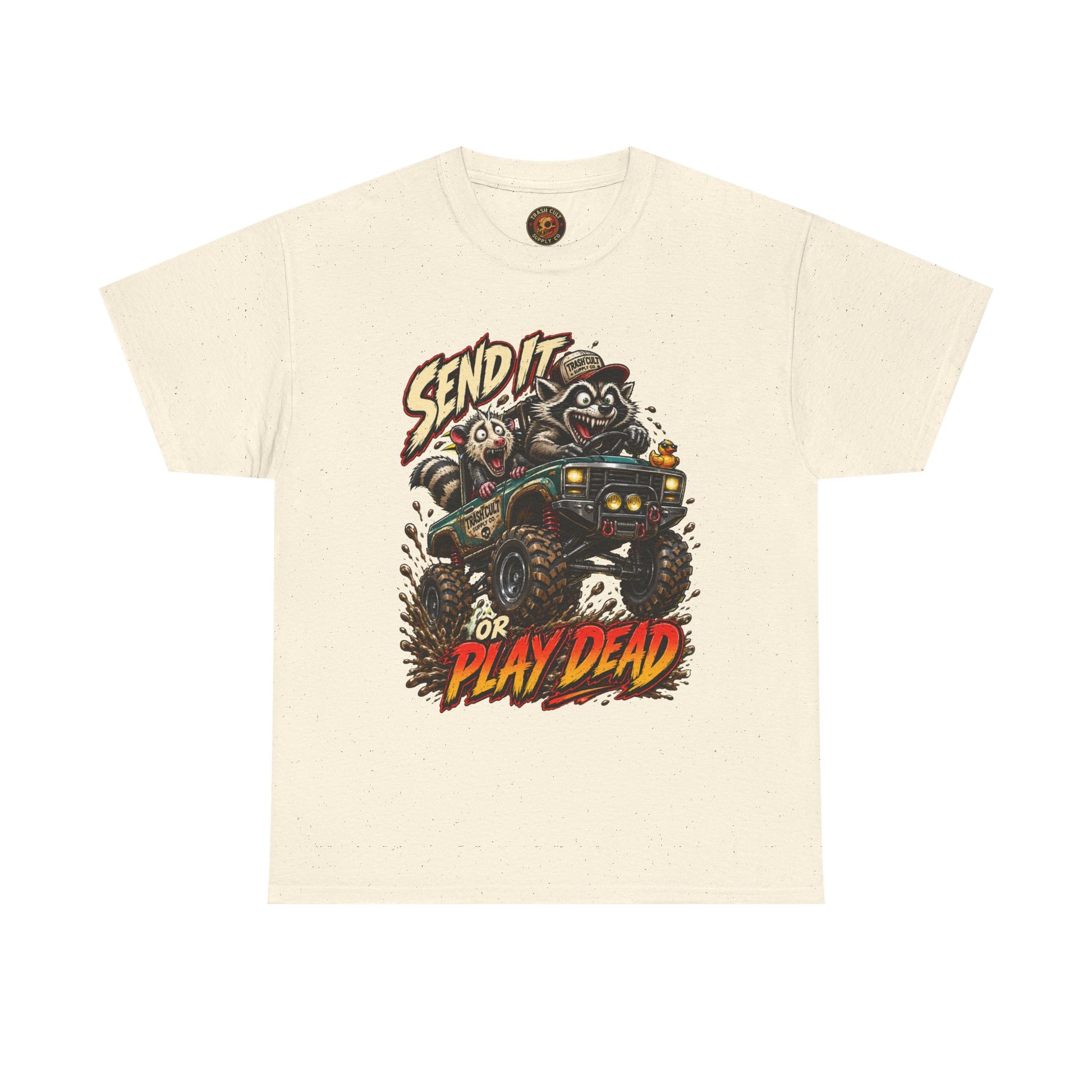 T-Shirt — 'Send It or Play Dead' Off‑Road Truck Graphic Tee