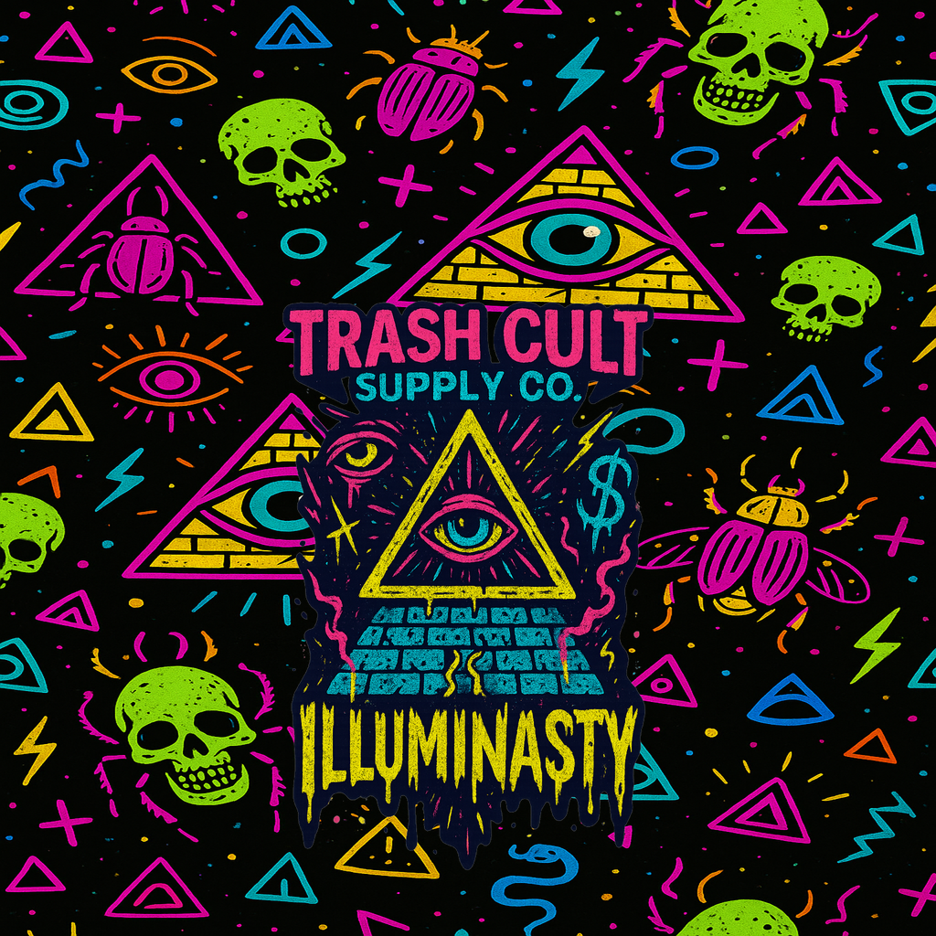 Neon Illuminati Chaos – Sling Bag | Limited Edition Illuminasty Drop