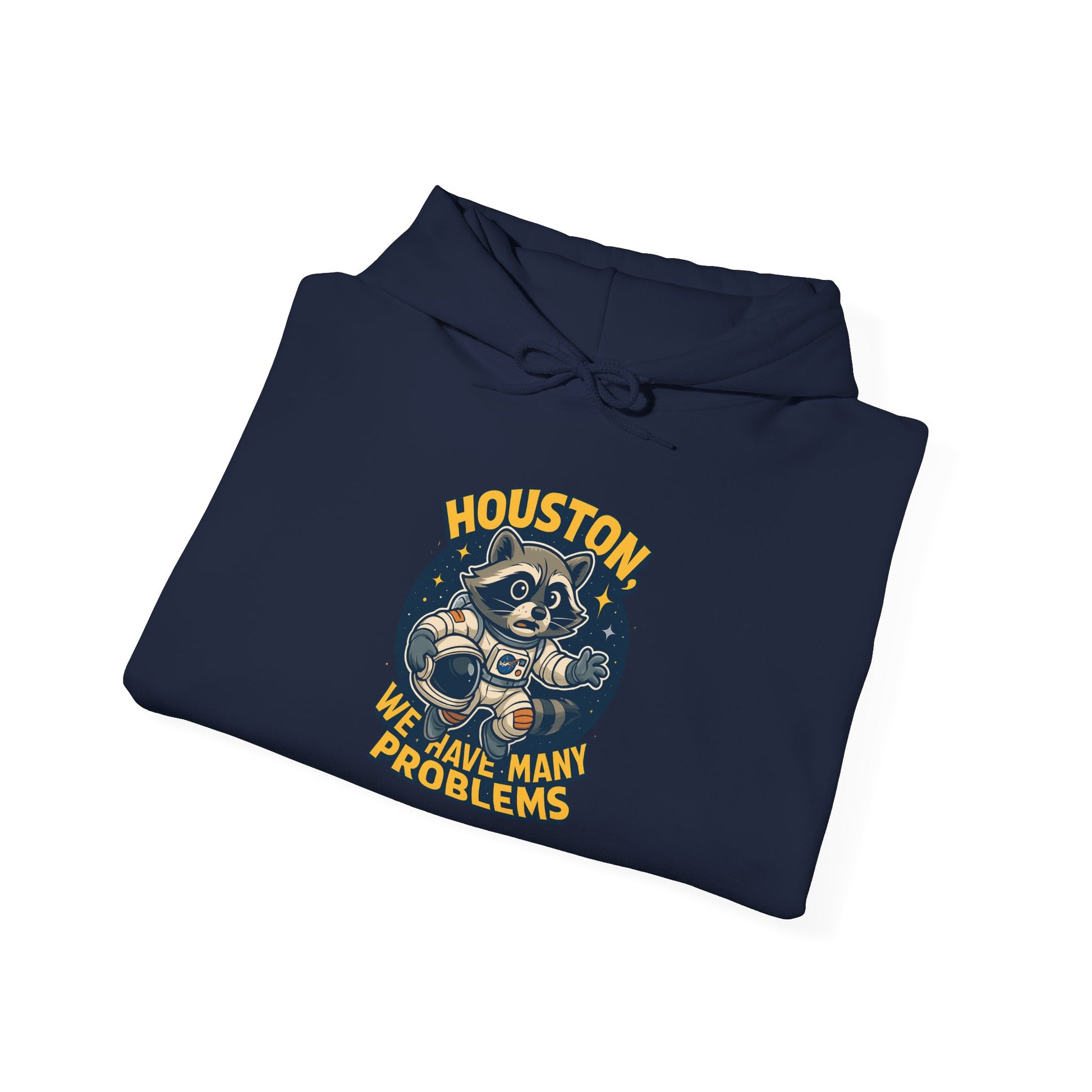 Houston Problems Hoodie, Unisex Sweatshirt, Space Lover Gift, Cozy Hoodie for Stargazing, Funny Sweatshirt for Astronaut Fans