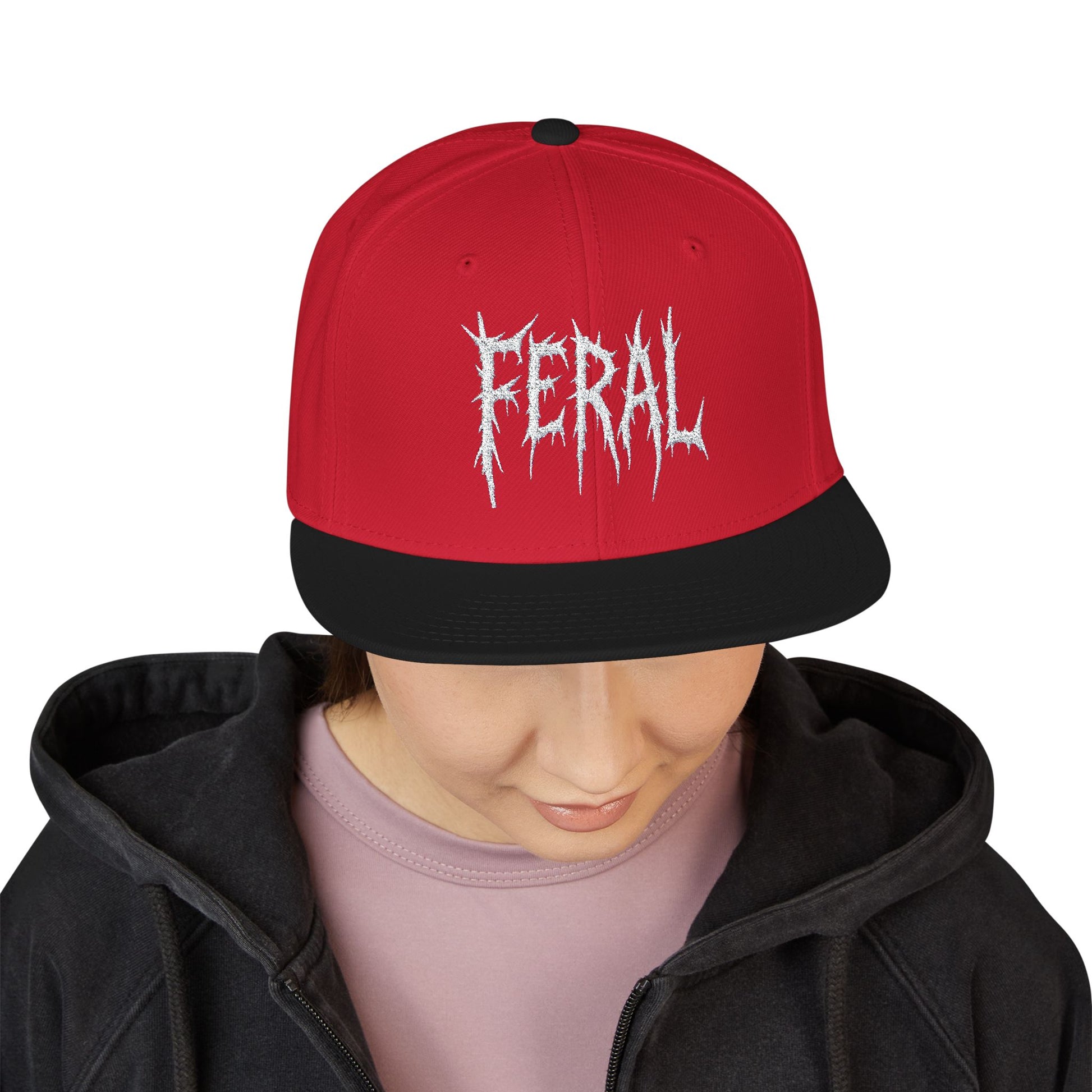 Feral Snapback Hat – Trash Cult Supply Co. Streetwear