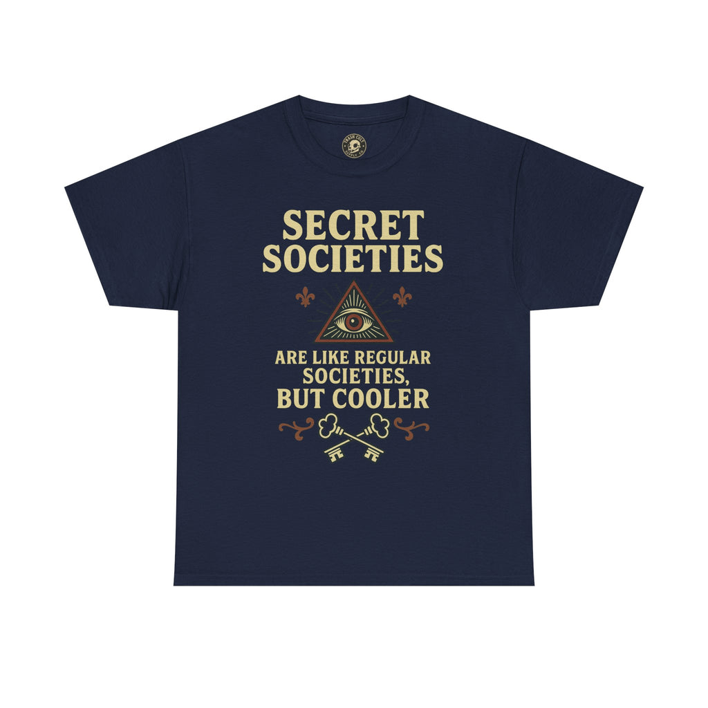 Secret Societies Shirt – Illuminati Eye Graphic Tee – Gildan 5000 Soft Cotton – Trash Cult Vintage Design