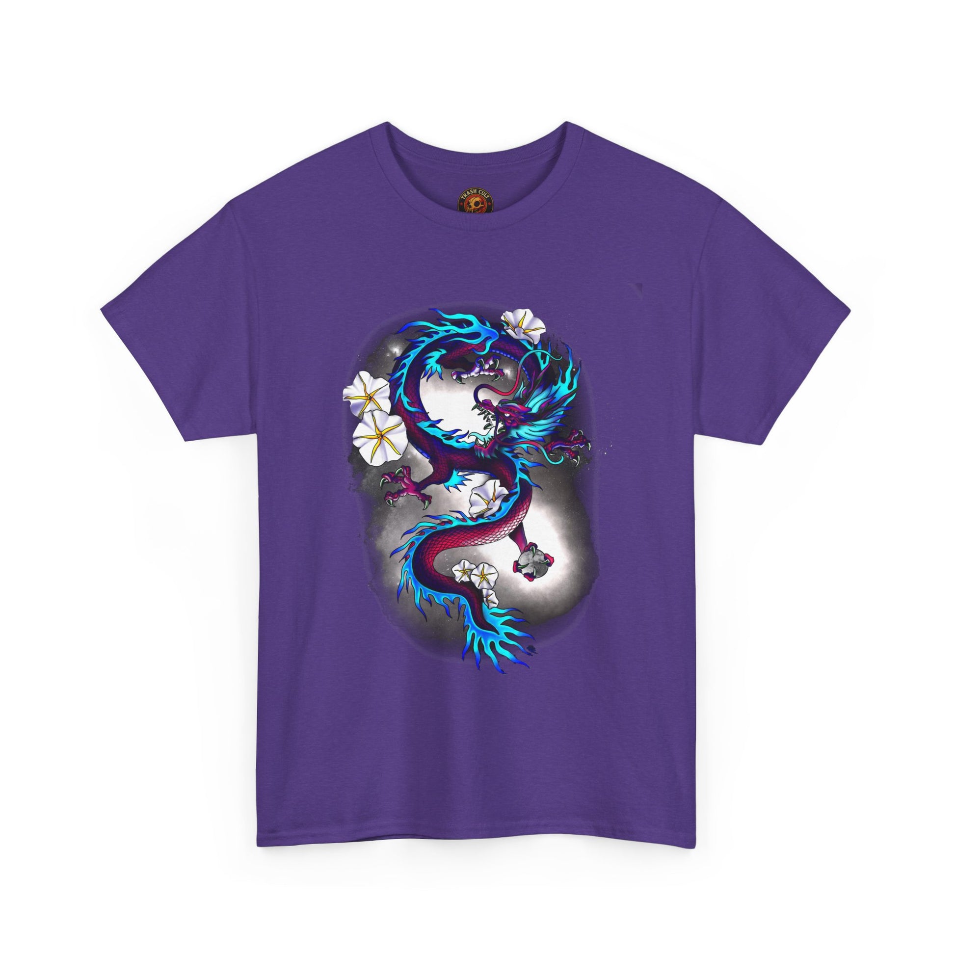 Electric Dragon Tattoo T-Shirt – Lara Davenport x Trash Cult Supply Co. Collab (Gildan 5000)