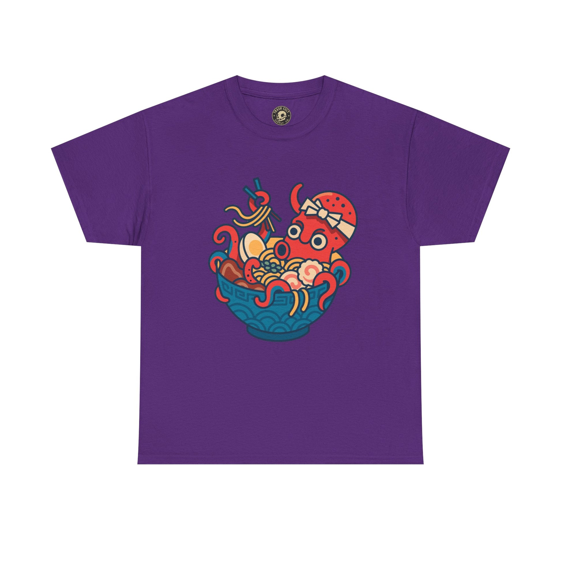 Octopus Ramen Bowl Shirt – Funny Japanese Noodle Graphic Tee