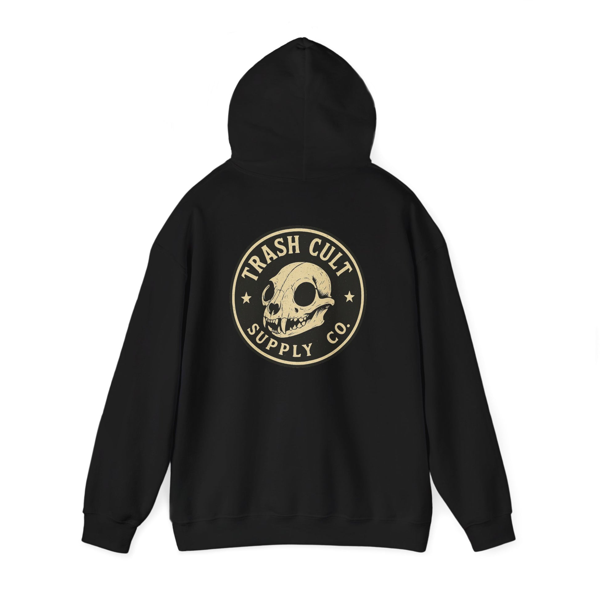 Gothic Cult Hoodie – Unisex Heavy Blend™ Sweatshirt, Perfect for Halloween, Alternative Fashion, Streetwear, Gift for Friends