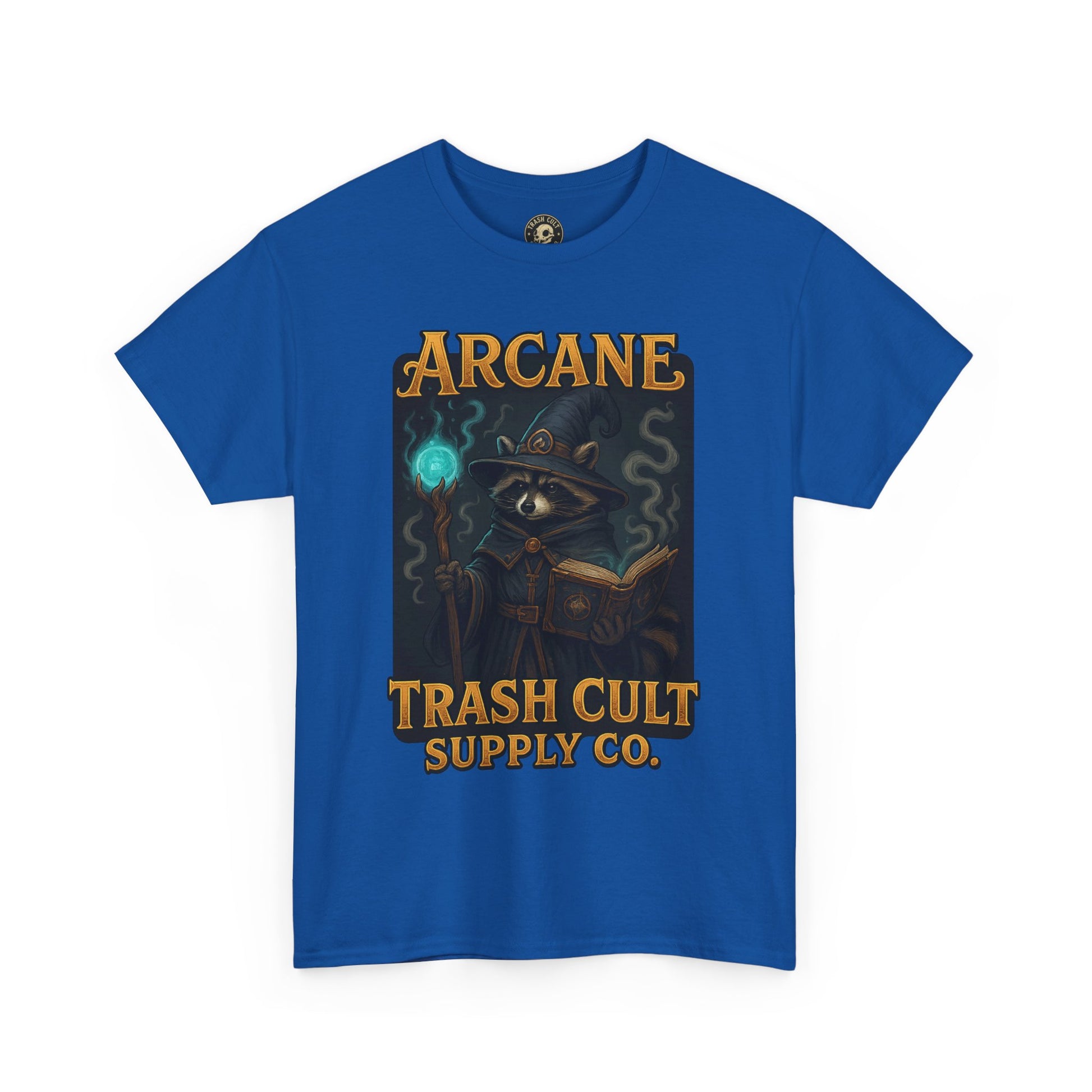Arcane Trash Cult Unisex Heavy Cotton Tee, Cult Merchandise, Witchy Style, Halloween Tee, Casual Everyday Wear