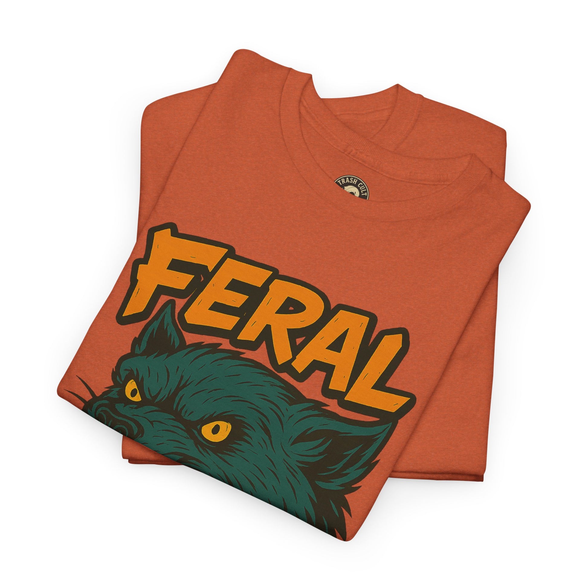 FERAL Wolverine Shirt – Trash Cult Graffiti Tee (Gildan 5000)