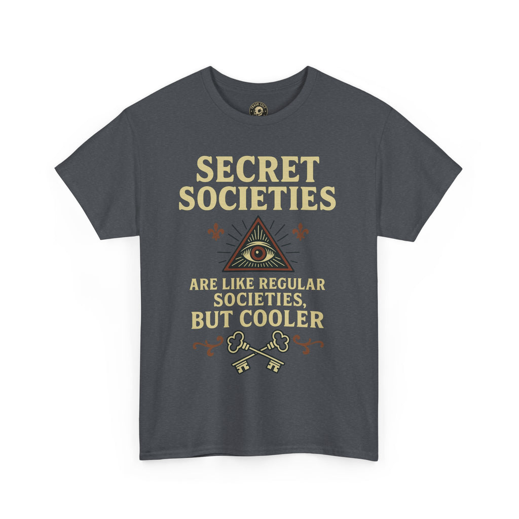 Secret Societies Shirt – Illuminati Eye Graphic Tee – Gildan 5000 Soft Cotton – Trash Cult Vintage Design