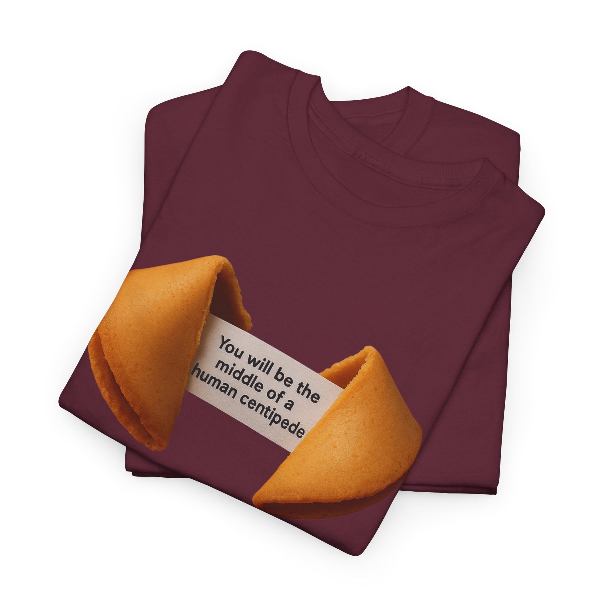 Fortune Cookie Unisex Heavy Cotton Tee - Positive Vibes Shirt