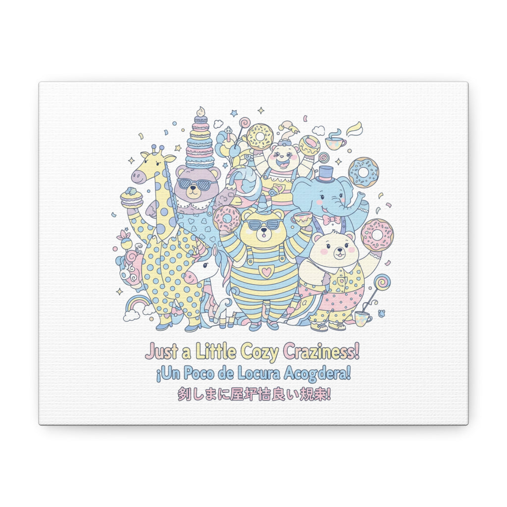 Cozy Craziness Canvas | mildly unhinged cute, whimsical weird