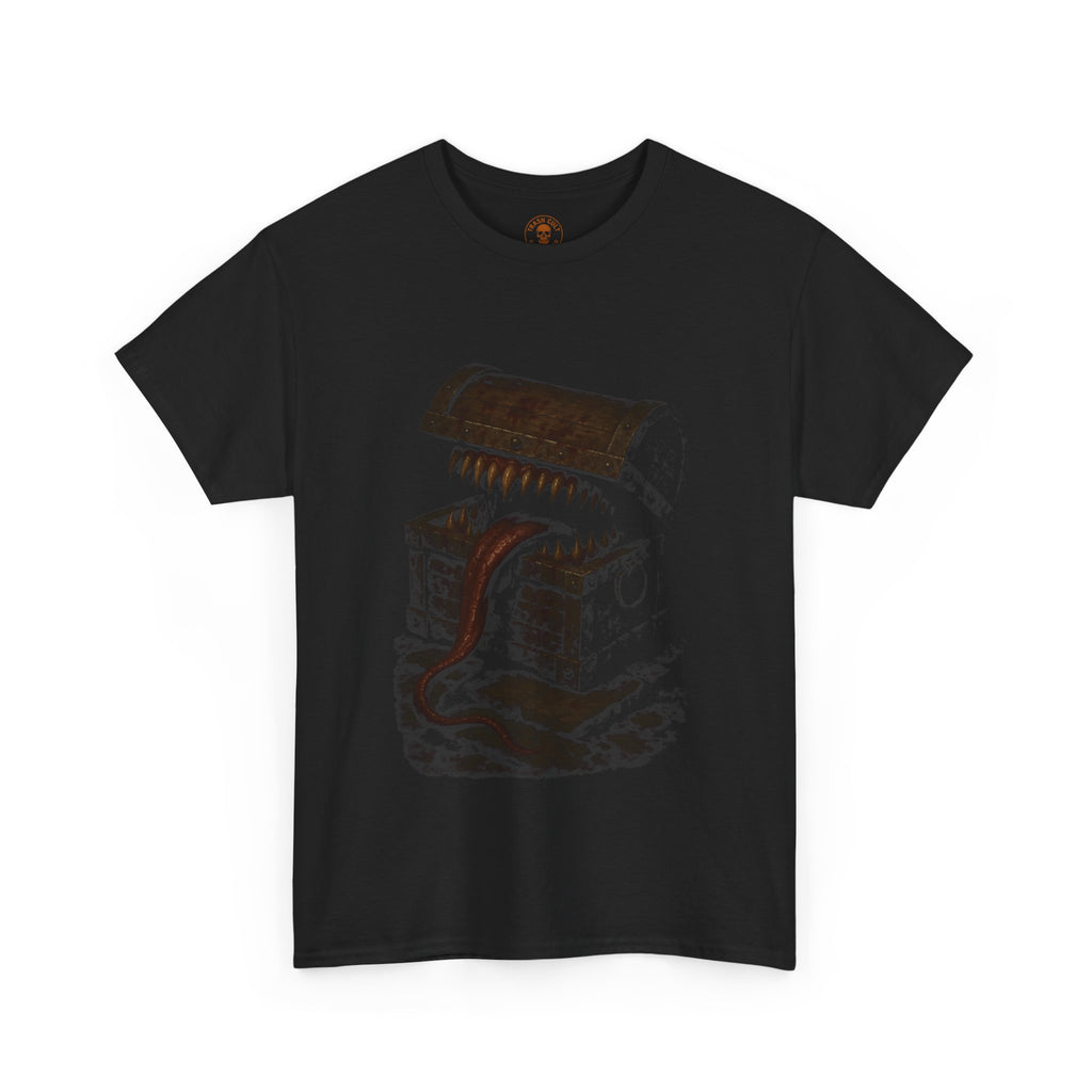 Maw of False Riches – Mimic Treasure Chest T-Shirt