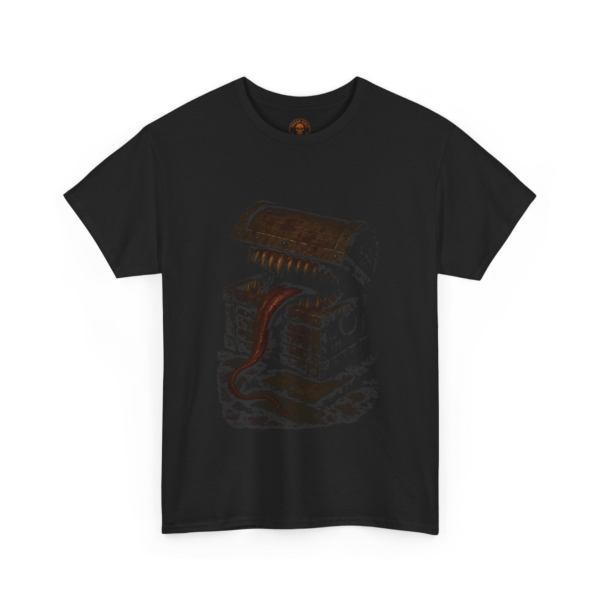 Maw of False Riches – Mimic Treasure Chest T-Shirt