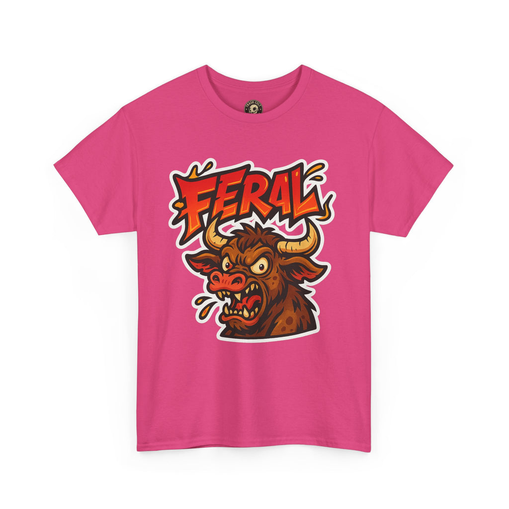 Feral Graphic Tee, Unisex T-Shirt for Animal Lovers, Casual Wear, Birthday Gift, Unique Design, Everyday Style