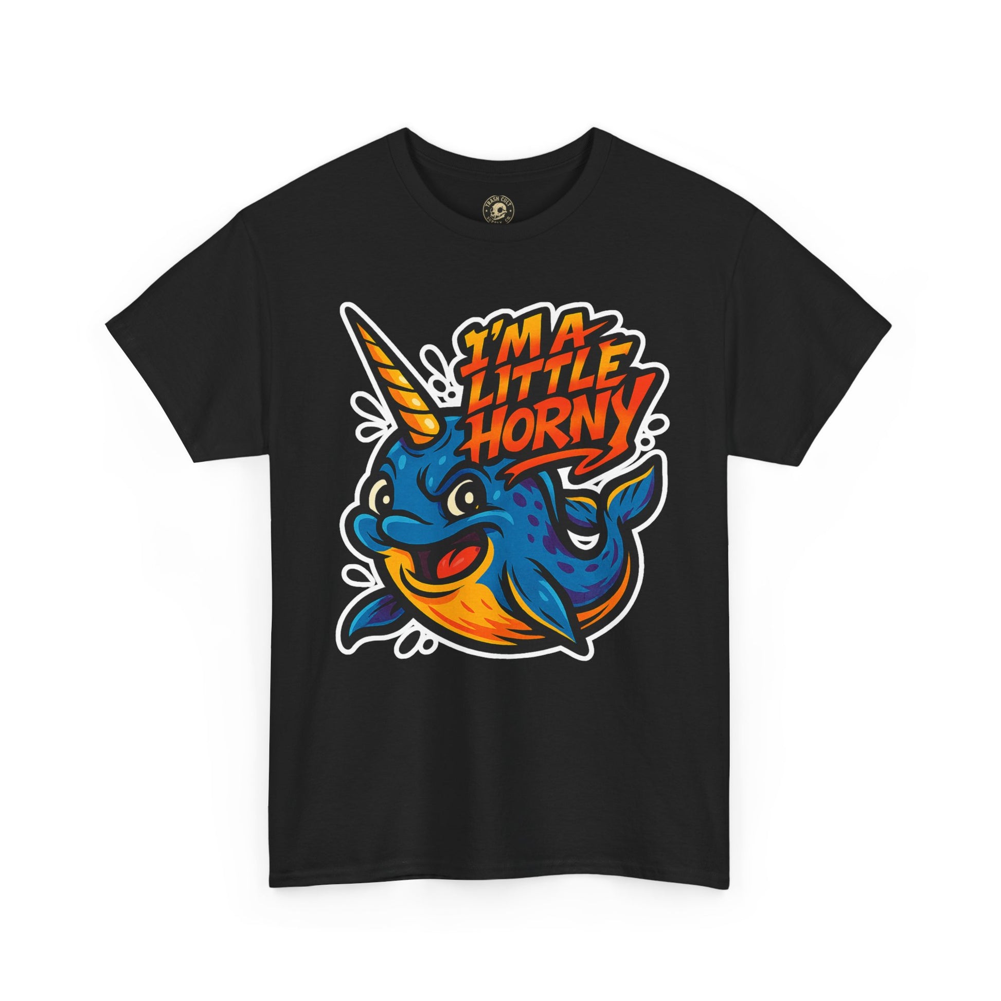 Fun Narwhal Graphic Tee, Quirky Unisex Shirt, Perfect for Gifts, Casual Wear, Animal Lovers, Beach Vibes