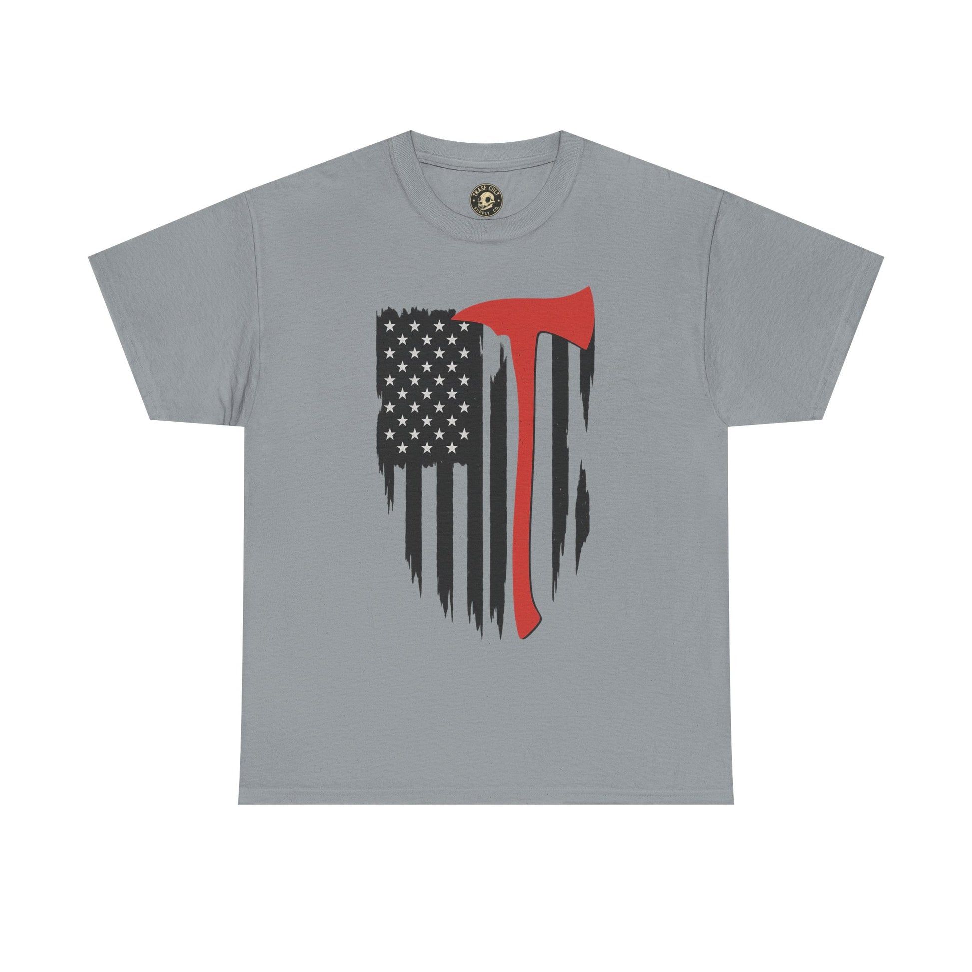 American Pride Unisex Heavy Cotton Tee, Casual Shirt, Graphic Tee, Gift for Him, Independence Day Apparel