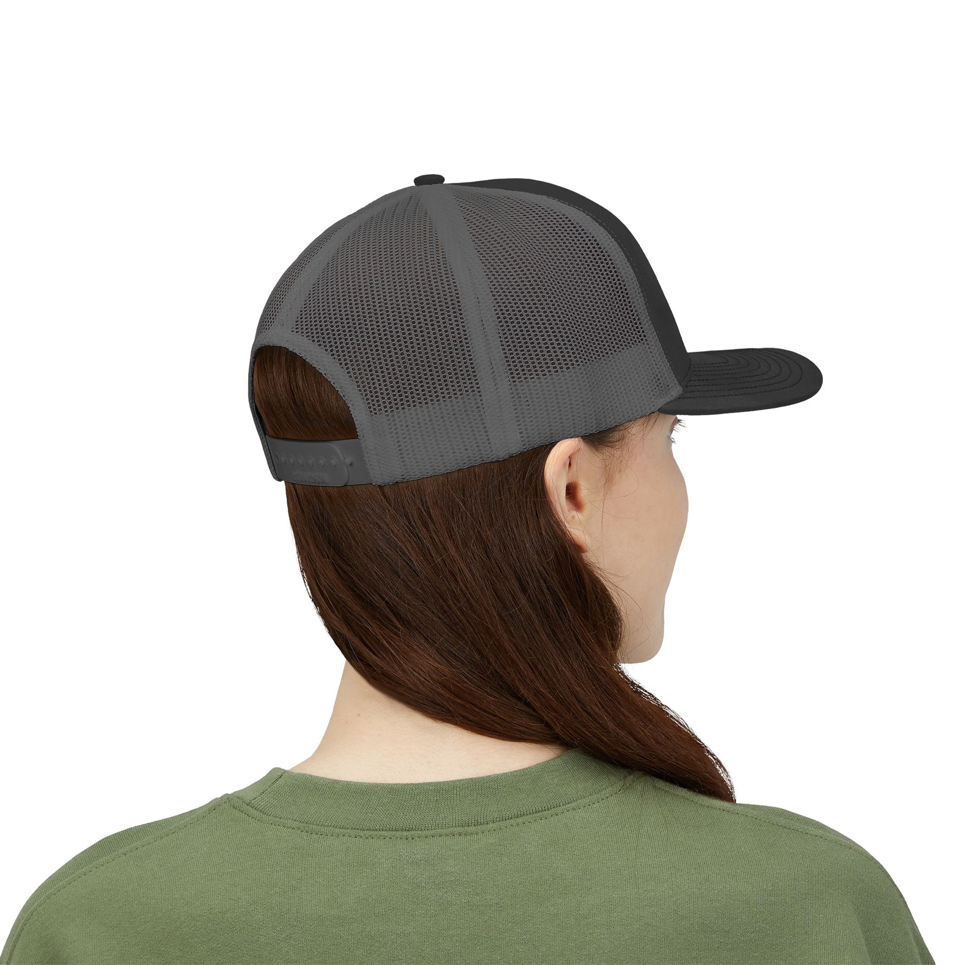 Trash Cult Supply Co. Trucker Hat – Embroidered Logo Snapback Cap