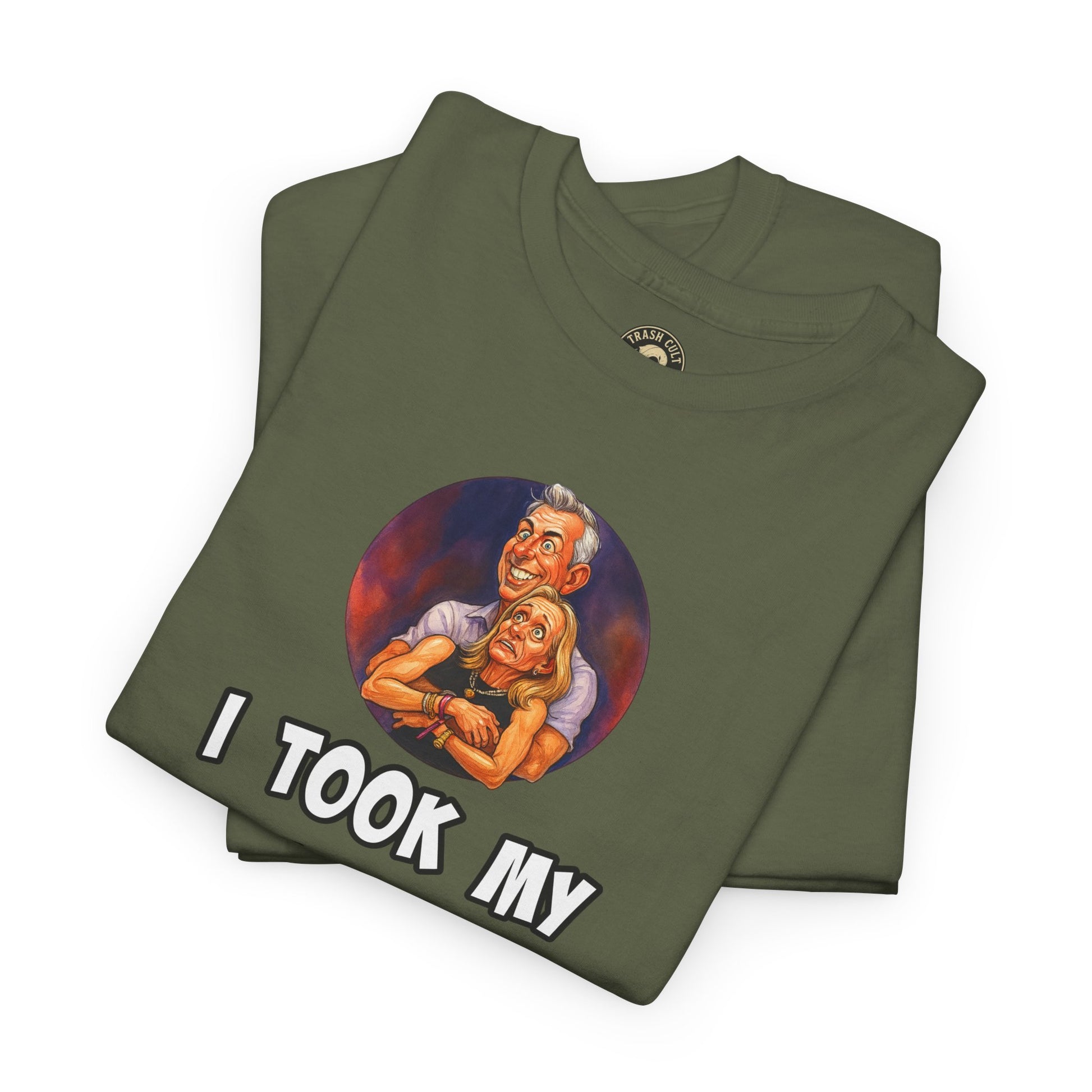 Funny CEO Concert Shirt – “I Took My Sidepiece to the Coldplay Concert” Meme Tee – Gildan 5000