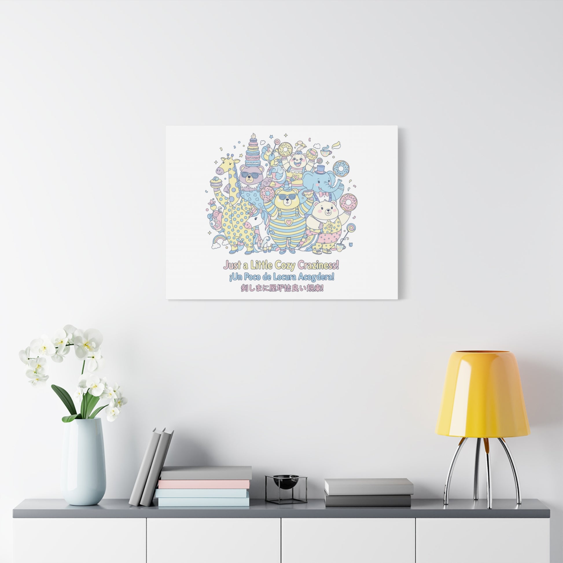 Cozy Craziness Canvas | mildly unhinged cute, whimsical weird